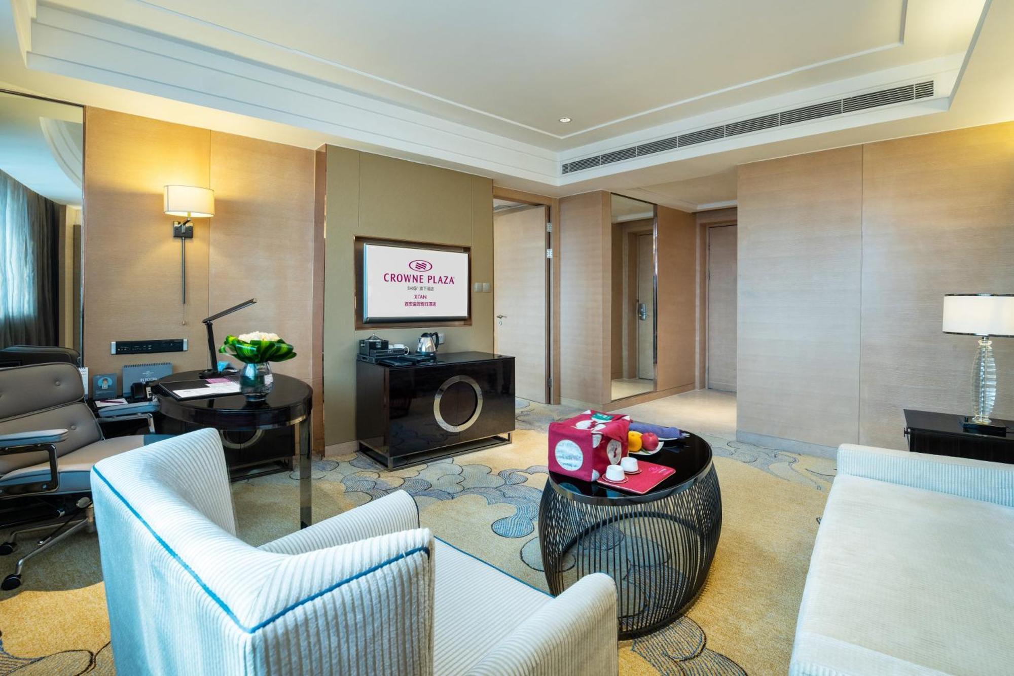 Crowne Plaza Xi'An By Ihg Hotel Exterior foto