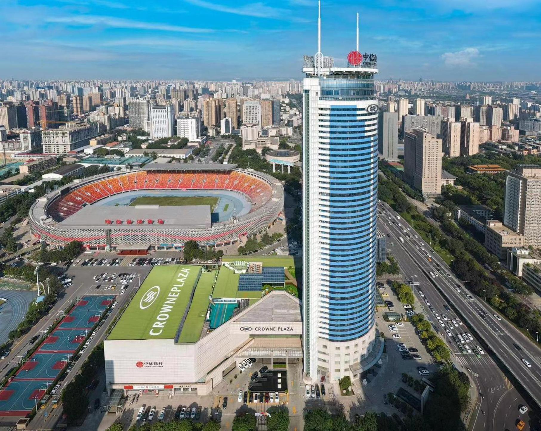 Crowne Plaza Xi'An By Ihg Hotel Exterior foto